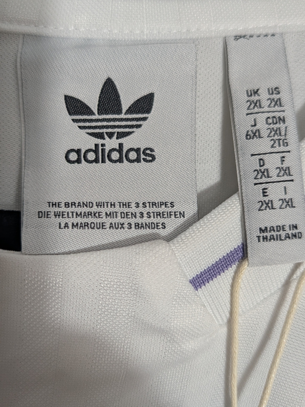adidas Originals Real Madrid Terrace Icons Jersey - Picture 4 of 9
